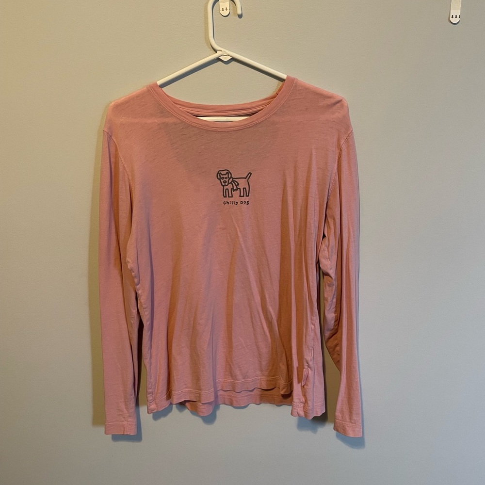 Life is Good lightweight long sleeve “Chilly Dog”